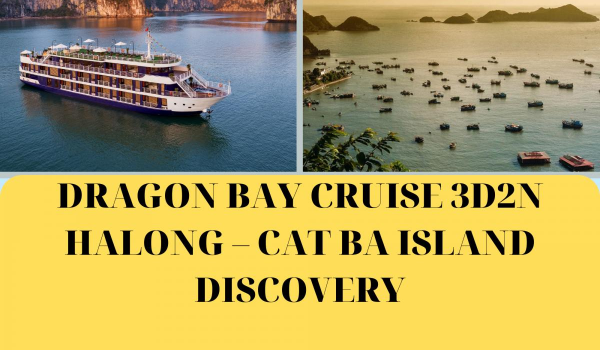 DRAGON BAY CRUISE 3D2N HALONG – CAT BA ISLAND DISCOVERY